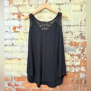 Torrid Elegant Black Sleeveless Top